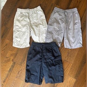 Jordan Men Casual Dress Shorts 34 Khaki Navy Gray